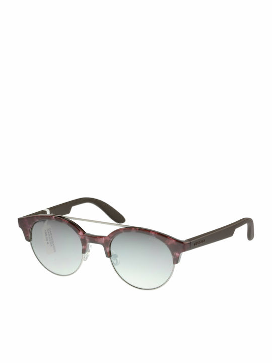 Carrera Men's Sunglasses with Burgundy Plastic Frame and Gray Gradient Lens 5035/S ZQ5/IC