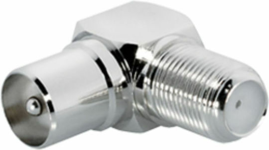 Koaxial männlicher Konverter zu F-Stecker weiblich 1 Stück FF-18WH