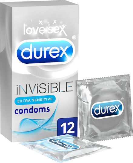 Durex Durex Kondome Invisible Extra Sensitive Menge 12 52mm