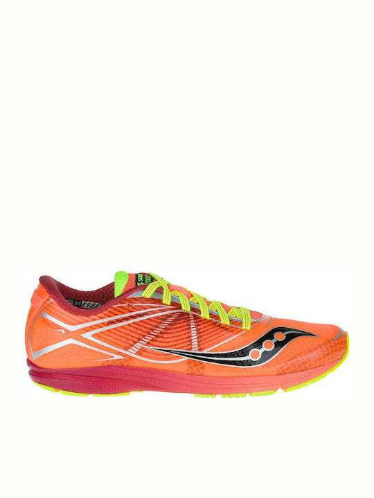 Saucony Type A Sport Shoes Running Orange