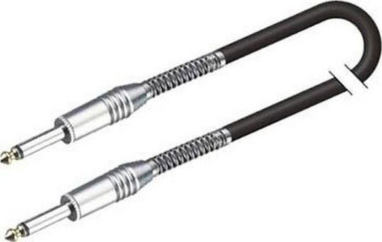 Soundsation Go-Link Instrument Cable 6.3mm male - 6.3mm male 3 Cable 6.3mm male - 6.3mm male 6m (BICMJJ-6BK)