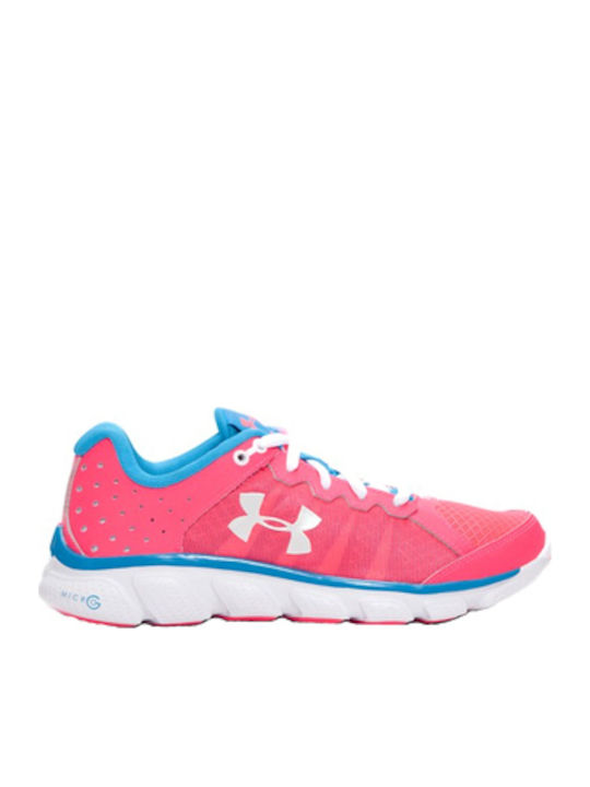 Under Armour Micro G Assert 6 Γυναικεία Αθλητικά Παπούτσια Running Ροζ