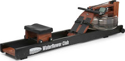 Waterrower Club S4 Commercial Rowing Machine with Water Maximum Weight Limit 150kg
