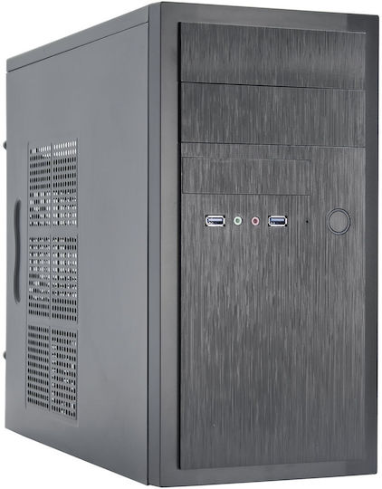 Chieftec HT-01B-350S8 Mini Tower Computer Case Black