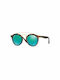 Ray Ban Sunglasses with Brown Tartaruga Plastic Frame and Green Mirror Lens RB4256 60923R