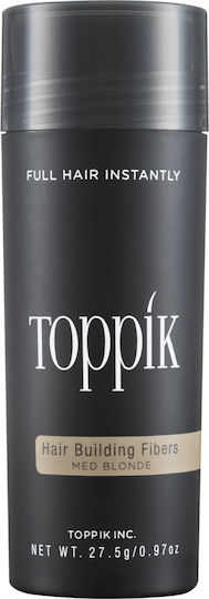 Toppik Hair Building Fibers with Keratin Hair Building Fibers Economy Medium Blonde 27.5gr