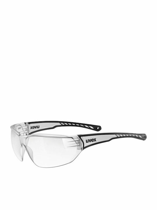Uvex Sportstyle 204 Sonnenbrillen Transparent mit Kunststoff Gestell