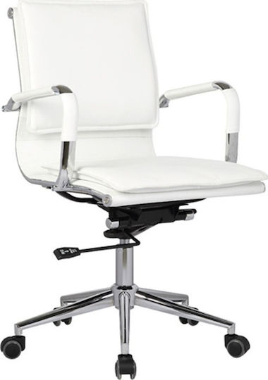 Woodwell BF3601 Scaun De Birou Cu Inclinare Albă