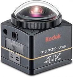 Kodak PixPro 4K SP360 Extreme Kit Action Camera 4K Ultra HD με WiFi Μαύρη