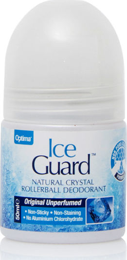 Optima Naturals Ice Guard Original Deodorant Oscilator de cristal sub formă de Roll-On 50ml