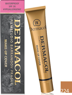 Dermacol Make Up Cover Waterproof SPF30 Machiaj lichid 224 30gr