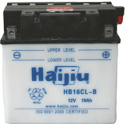 HaiJiu HB16CL-B/ Motorradbatterie mit Kapazität 19Ah