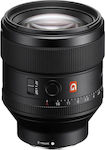 Sony Full Frame Camera Lens FE 85mm f/1.4 GM Tele Zoom for Sony E Mount Black