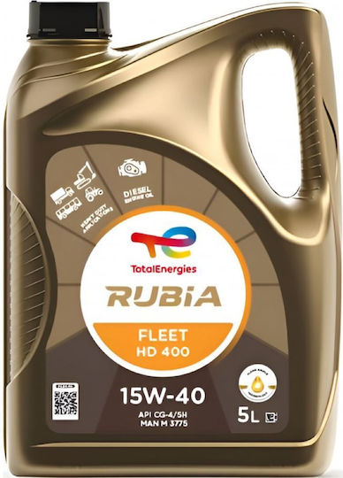 Total Rubia Fleet Hd 400 Car Oil 20W-50 4lt