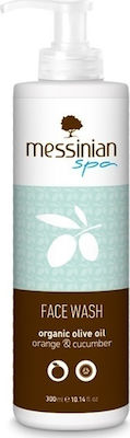 Messinian Spa Gel Ντεμακιγιάζ Orange & Cucumber 300ml