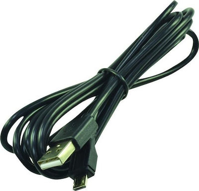 Duracell Regular USB 2.0 to micro USB Cable Μαύρο 2m (USB5023A)