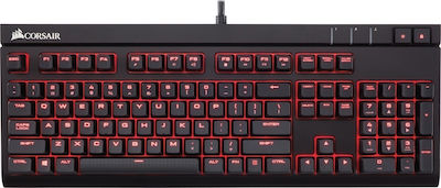 Corsair Strafe Mechanical Cherry MX Brown Гейминг Клавиатура с Подсветени клавиши Черен