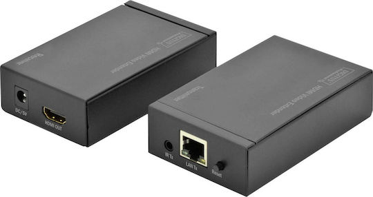 Digitus DS-55120 Μετατροπέας HDMI female σε RJ-45 female 1τμχ