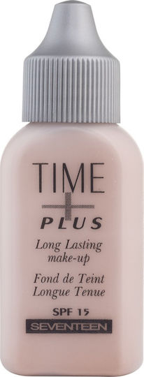 Seventeen Time Plus Long Lasting Лилаво/бяло SPF15 04 Среден 35мл
