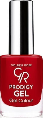 Golden Rose Prodigy Gel Colour Gloss Βερνίκι Νυχιών Μακράς Διαρκείας Κόκκινο 18 10.7ml