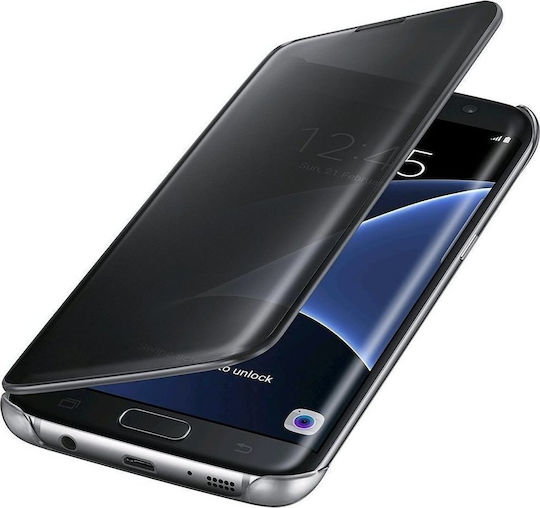 Samsung Book Πλαστικό Μαύρο (Galaxy S7 Edge) GWW