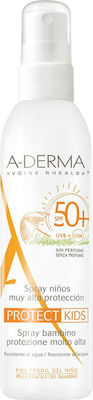 A-Derma Protect Kids Waterproof Kids Sunscreen Spray SPF50 200ml