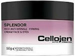 Cellojen Splendor 24h Feuchtigkeitsspendend & Anti-Aging Creme Gesicht mit Hyaluronsäure 50ml