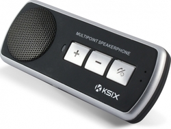 Ksix Bluetooth Auto Drive & Speak Hands Free (Mehrpunkt / USB-Ladeanschluss)