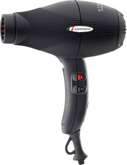 GammaPiu E-TC Ionic Professional Hair Dryer 2100W Light Black Matt DC-10171