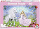 Kids Puzzle The Unicorn Princess for 6++ Years 100pcs Schmidt Spiele