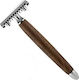 Fatip Walnut Wood Originale Ξυραφάκι Ασφαλείας Ανοιχτού Τύπου