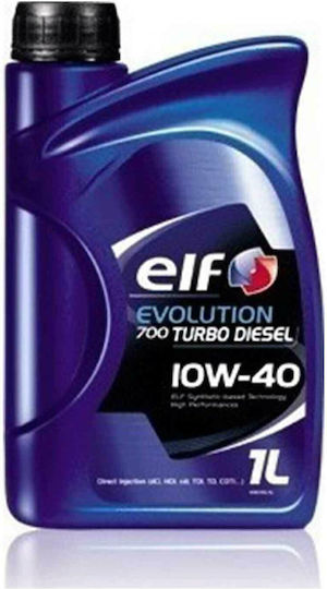 Elf Evolution 700 Turbo Diesel Συνθετικό Λάδι Αυτοκινήτου 10W-40 1lt