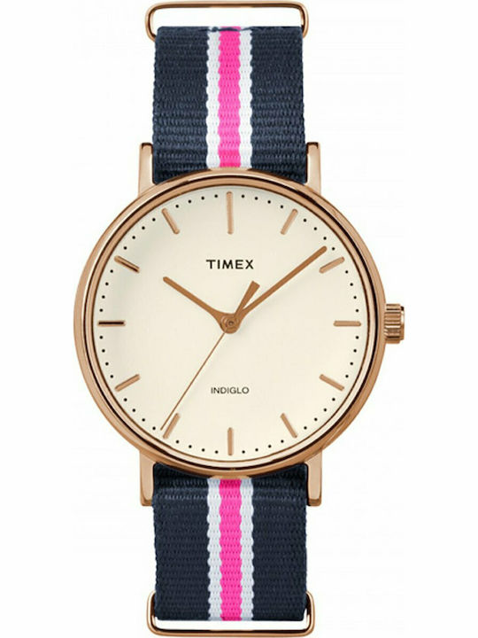 Timex Weekender Fairfield Ceas Barbati 38mm Mecanism Baterie cu Culoare Culoare Textil