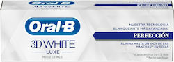 Oral-B 3D White Luxe Perfection Zahnpasta für Aufhellung 75ml