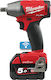 Milwaukee M18 ONEIWP12-502X Schlagschrauber Akku 18V 2x5Ah mit Aufnahme 1/2"