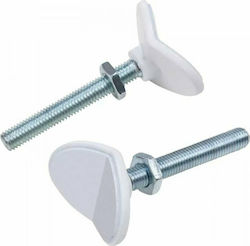 Safety 1st Easy Close Safety Gate Adapters made of Metal in White Color 2pcs