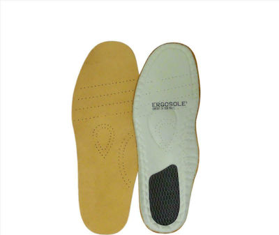 Ergo Ergosole Leather Ανατομικοί Πάτοι Shoes Work 7992-101 2pcs