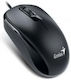 Genius DX-110 С кабел Мишка Спокоен черен цвят