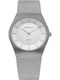 Bering Time Herrenuhr 35mm Batterie mit Silber Metallarmband