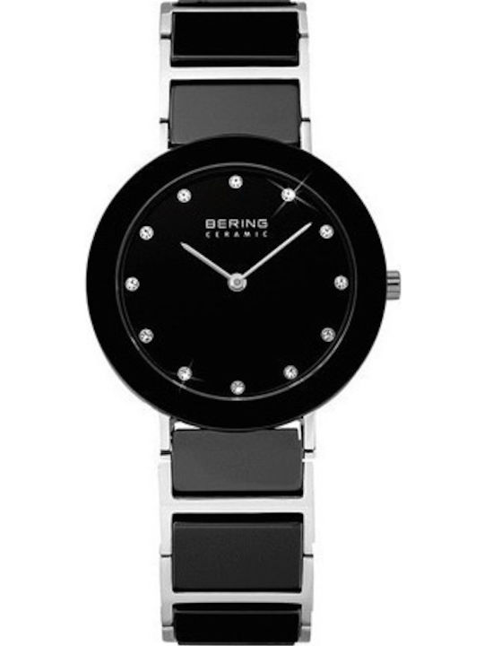 Bering Time Women's Watch with Black Metal Brac...