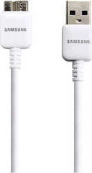 Samsung N9005 Galaxy Note 3 Note Iii 1.5m Regular USB 3.0 to micro USB Cable White (ET-DQ11Y1WE)