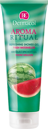 Dermacol Aroma Ritual Shower Gel Fresh Watermelon Αφρόλουτρο σε Gel με Γλυκερίνη Ενυδατικό 250ml