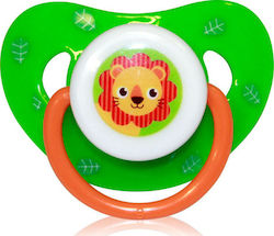 Lorelli Zoo Schnuller Silikon Löwe - Grün-Orange für 0+ Monate Lorelli Zoo Schnuller Silikon Löwe - Grün-Orange für 0+ Monate
