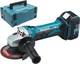 Makita Grinder 115mm Battery 2x3Ah