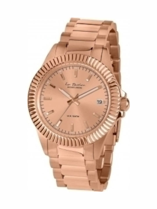 Jacques Lemans La Passion Γυναικείο Ρολόι 38mm Μπαταρίας με Ροζ Χρυσό Μεταλλικό Μπρασελέ