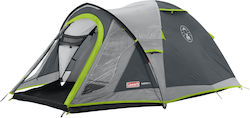 Coleman Darwin 3 Plus Tunnel Mountaineering Grey with Double Cloth Waterproof 3 People Coleman Darwin 3 Plus Tunnel Mountaineering Grey with Double Cloth Waterproof 3 People