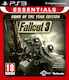 Fallout 3 Game of the Year Edition (Essentials) Основи Издание PS3 Игра (Употребявано)