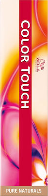 Wella Color Touch Pure Naturals Βαφή Μαλλιών Χωρίς Αμμωνία 6/0 Ξανθό Σκούρο 60ml