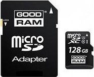 GoodRAM microSDXC 128GB Class 10 U1 UHS-I with Adapter