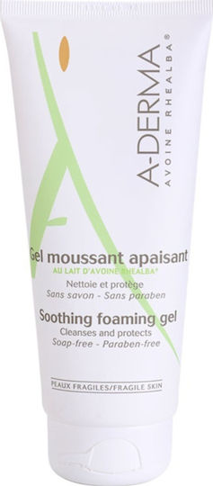 A-Derma Les Indispensables Soothing Foaming Gel Καθαρισμού Προσώπου 200ml
